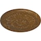 Ekena Millwork Temple Ceiling Medallion (Fits Canopies up to 9 1/4"), 24"OD x 1 5/8"P, Smokey Topaz Crackle CM24TESTC - alternate 3